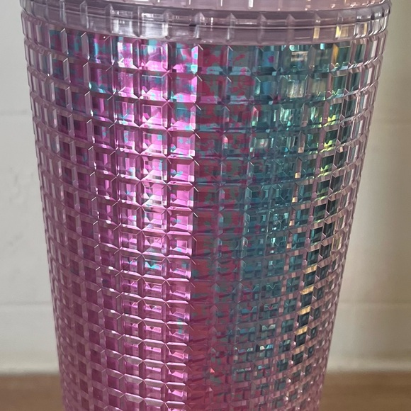 Venti Starbucks Tumbler Beautiful Pink Blue - Picture 3 of 4